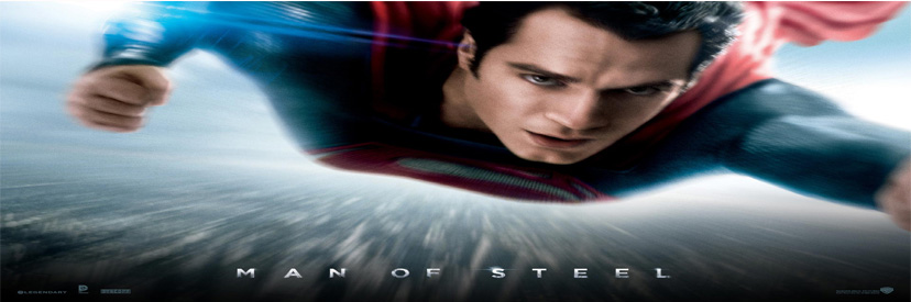 Man of Steel 2013 banner.
